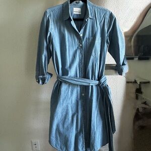 J. Crew Classic Blue Denim Shirt